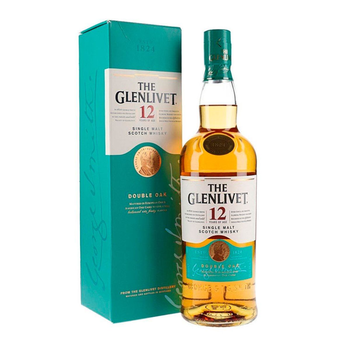 GLENLIVET 12 YO SINGLE MALT WHISKY 0.7L - Nitela Shop