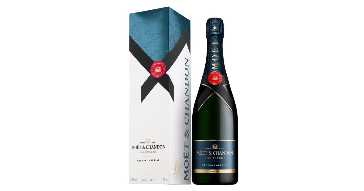 MOET & CHANDON SAMPANIE NECTAR IMPERIAL DEMI-SEC 0.75L - Nitela Shop