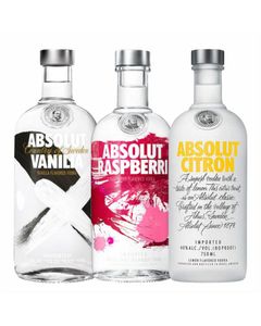 Pachet Absolut Trio Vodka