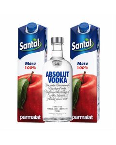 Pachet Absolut Vodka Apple Screwdriver