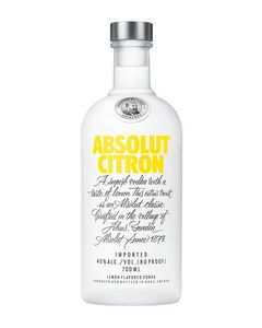 Absolut Vodka Citron 0.7L