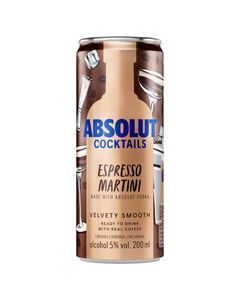 Absolut Espresso Martini 4 Bucati X 0.2L