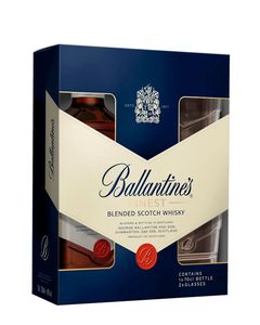 Ballantines Whisky 0.7L 2 Pahare