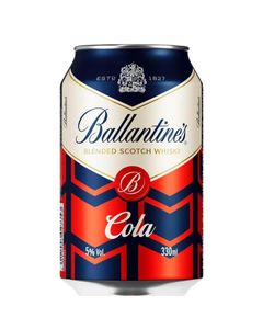 Ballantines Whisky & Cola 4 Bucati X 0.33L