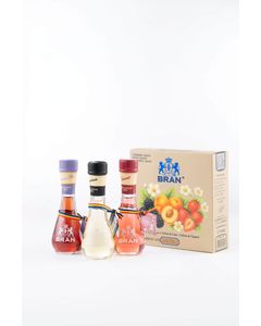 Bran Set 3 Toi Lichior Mure + Caise + Capsuni 45ML