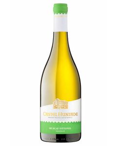 Cramele Recas Castel Huniade Vin Alb Muscat Ottonel 0.75L