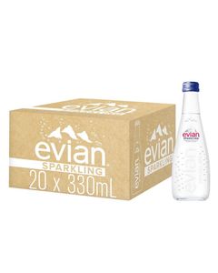 Evian apa minerala sparkling sticla 20 Bucati X 330 ML 