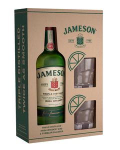 Jameson Irish Whisky 0.7L 2 Pahare