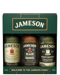 Jameson Irish Whisky 3 X 0.05L   