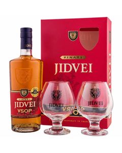 Jidvei Vinars VSOP 0.7L 2 Pahare