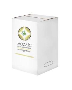 Jidvei Vin Alb Sec Mozaic Sauvignon Blanc BIB&nbsp;10L&nbsp;