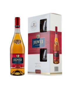 Jidvei Vinars VSOP 0.7L 2 Pahare