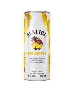 Malibu Pineapple 4 Bucati X 0.25L