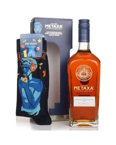 Metaxa Brandy 12 Stele 0.7L + 1 Pereche Sosete