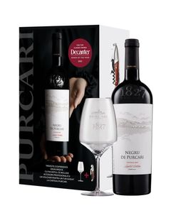 Purcari Negru de Purcari Vintage Vin Rosu Pahar + Accesoriu Profesional 0.75L
