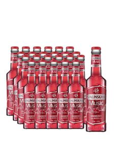 Stalinskaya Music Cranberry RTD 24 Bucati X 275 ML 