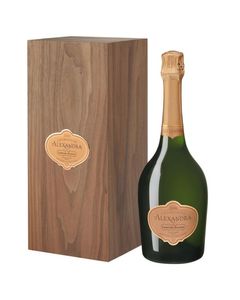 Laurent Perrier Sampanie Alexandra Rose 0.75L Wood Box