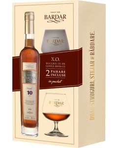 Bardar Vinars Gold XO 10 YO 0.5L 2 Pahare