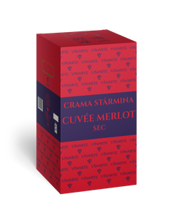 Vinarte Starmina Vin Rosu Sec Merlot BIB&nbsp;10L