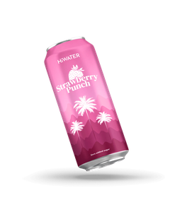  HIWATER Apa de Cocos Strawberry Punch 12 Bucati X 0.32 L