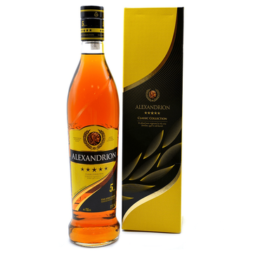 Alexandrion Brandy 5 Stele Cutie 0.7L
