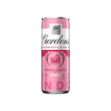 Gordon’s Pink & Tonic Gin 0.25l 4 BucatI x 0.25L