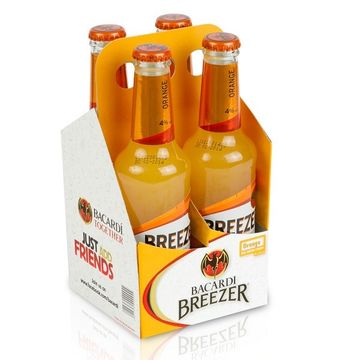 Bacardi Rom Breezer Orange 4 Bucati  X 275ML