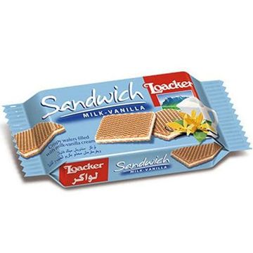 Loacker sandwich lapte vanilie 25 gr