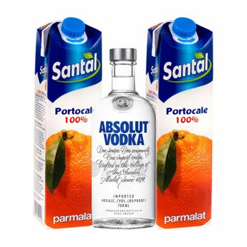 Pachet Absolut Vodka Screwdriver