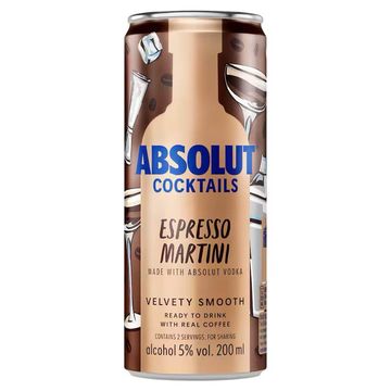 Absolut Espresso Martini 4 Bucati X 0.2L