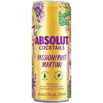 Absolut Passion Fruit Martini 4 Bucati X 0.25L