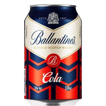 Ballantines Whisky & Cola 4 Bucati X 0.33L