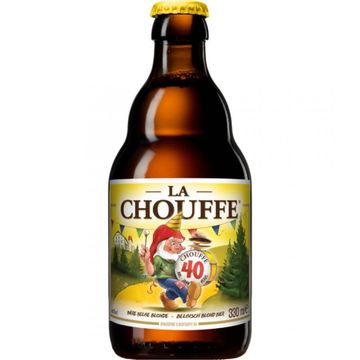 Bere belgiana blonda La Chouffe  0.33L x 6 Bucati