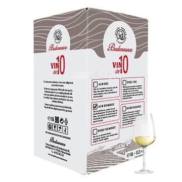 Budureasca Vin Alb Sec BIB 10L   