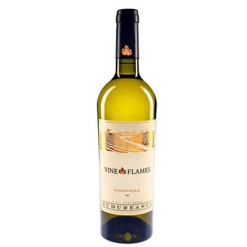Budureasca Vin Alb Vine In Flames Feteasca Regala 0.75L 