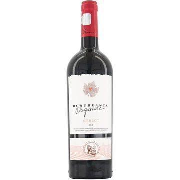 Budureasca Vin Rosu Organic Merlot 0.75L