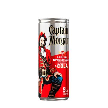 Captain Morgan Rom & Cola 4 bucati x 0.25L