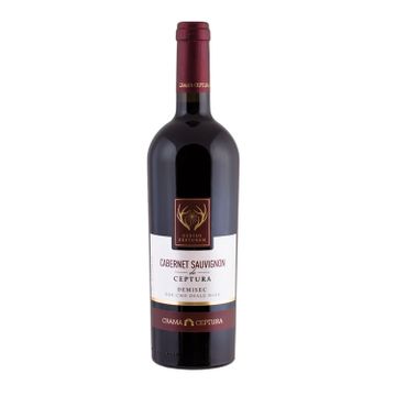 Crama Ceptura Vin Rosu Cervus Cepturum Cabernet Sauvignon 0.75L