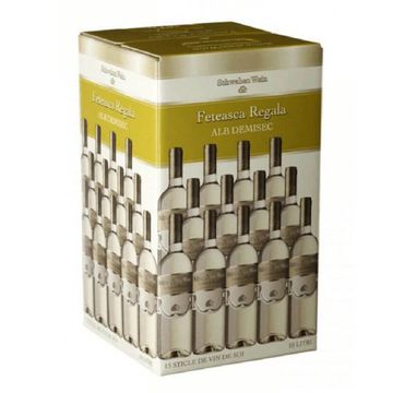 Cramele Recas Vin Alb Feteasca Regala BIB 10L