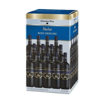 Cramele Recas Vin Rosu Merlot BIB 10L