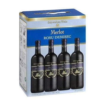 Cramele Recas Vin Rosu Merlot BIB 3L