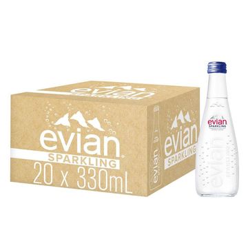 Evian apa minerala sparkling sticla 20 Bucati X 330 ML 