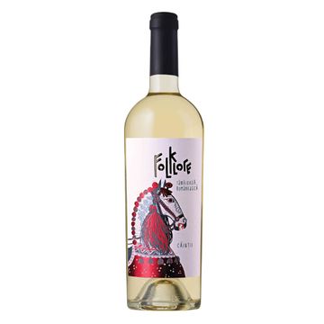 Folklore Vin Alb Demisec Tamaioasa Romaneasca 0.75L