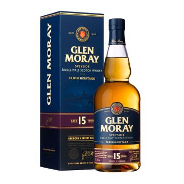 Glen Moray 15YO Single Malt Whisky 0.7L