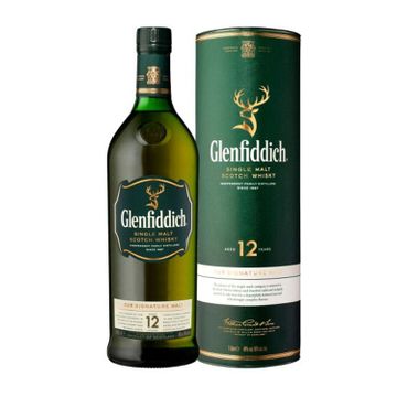 Glenfiddich 12YO Single Malt Whisky 1L