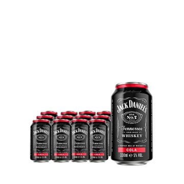 Jack Daniel’s Whisky & Cola 4 Bucati X 0.33L