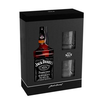 Jack Daniel’s Whisky 0.7L 2 Pahare