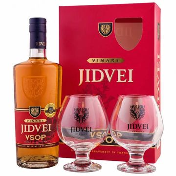 Jidvei Vinars VSOP 0.7L 2 Pahare