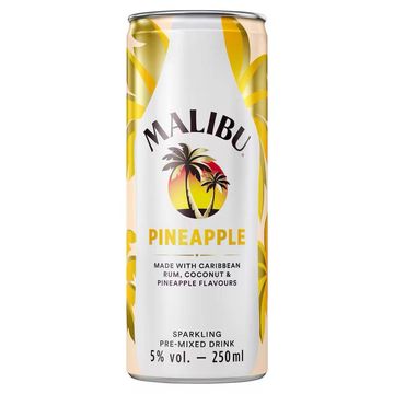 Malibu Pineapple 4 Bucati X 0.25L