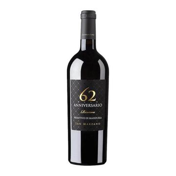 San Marzano Vin Rosu 62 Anniversario Primitivo di Manduria DOP 0.75L